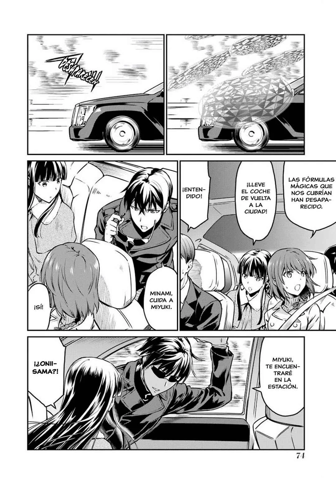 Mahouka Koukou no Rettousei - Yotsuba Keishou-hen Capítulo 4: Inducidos a Quedarse (1) - Page 14