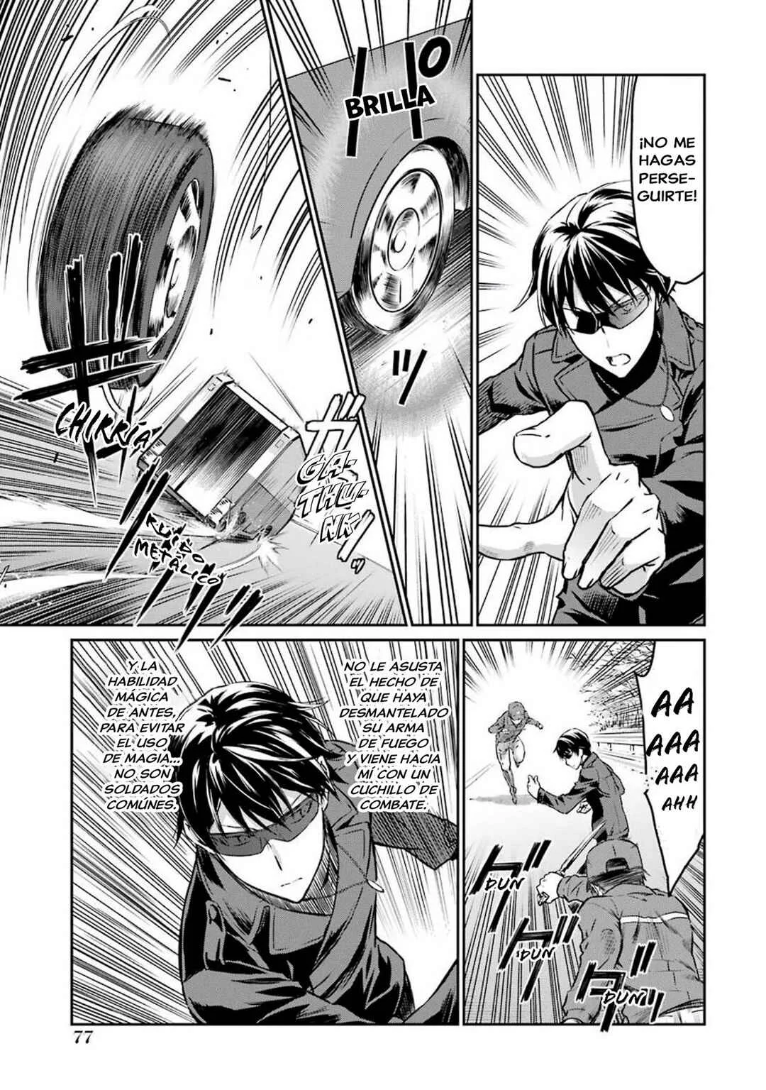 Mahouka Koukou no Rettousei - Yotsuba Keishou-hen Capítulo 4: Inducidos a Quedarse (1) - Page 17