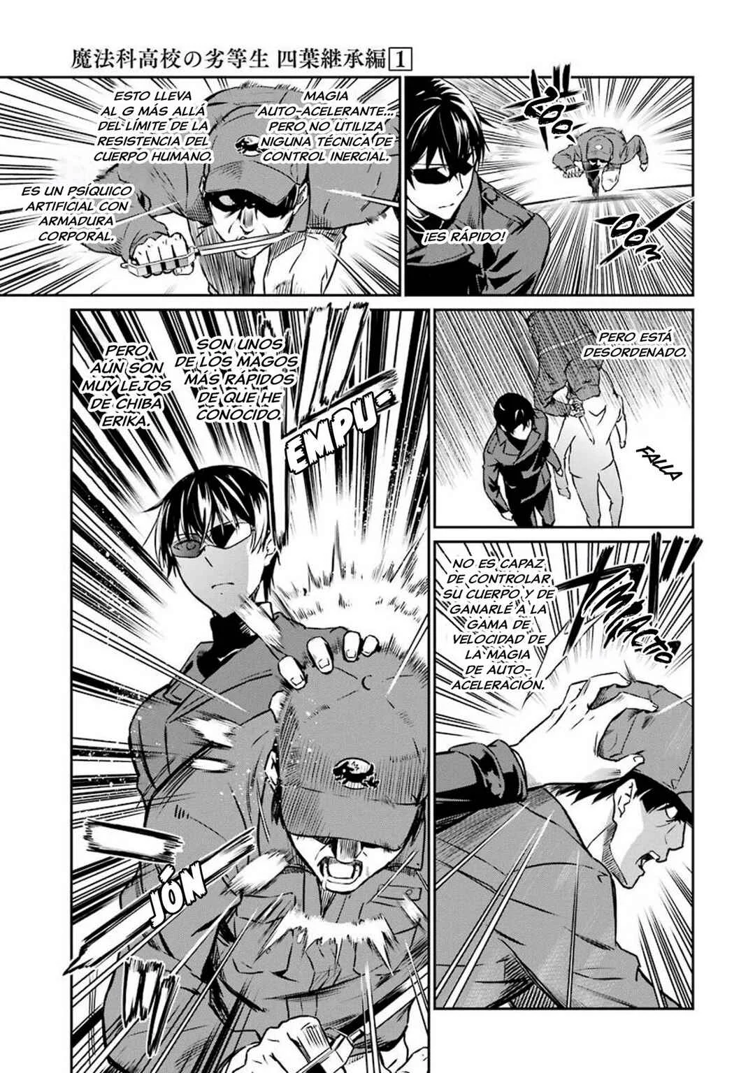 Mahouka Koukou no Rettousei - Yotsuba Keishou-hen Capítulo 4: Inducidos a Quedarse (1) - Page 19