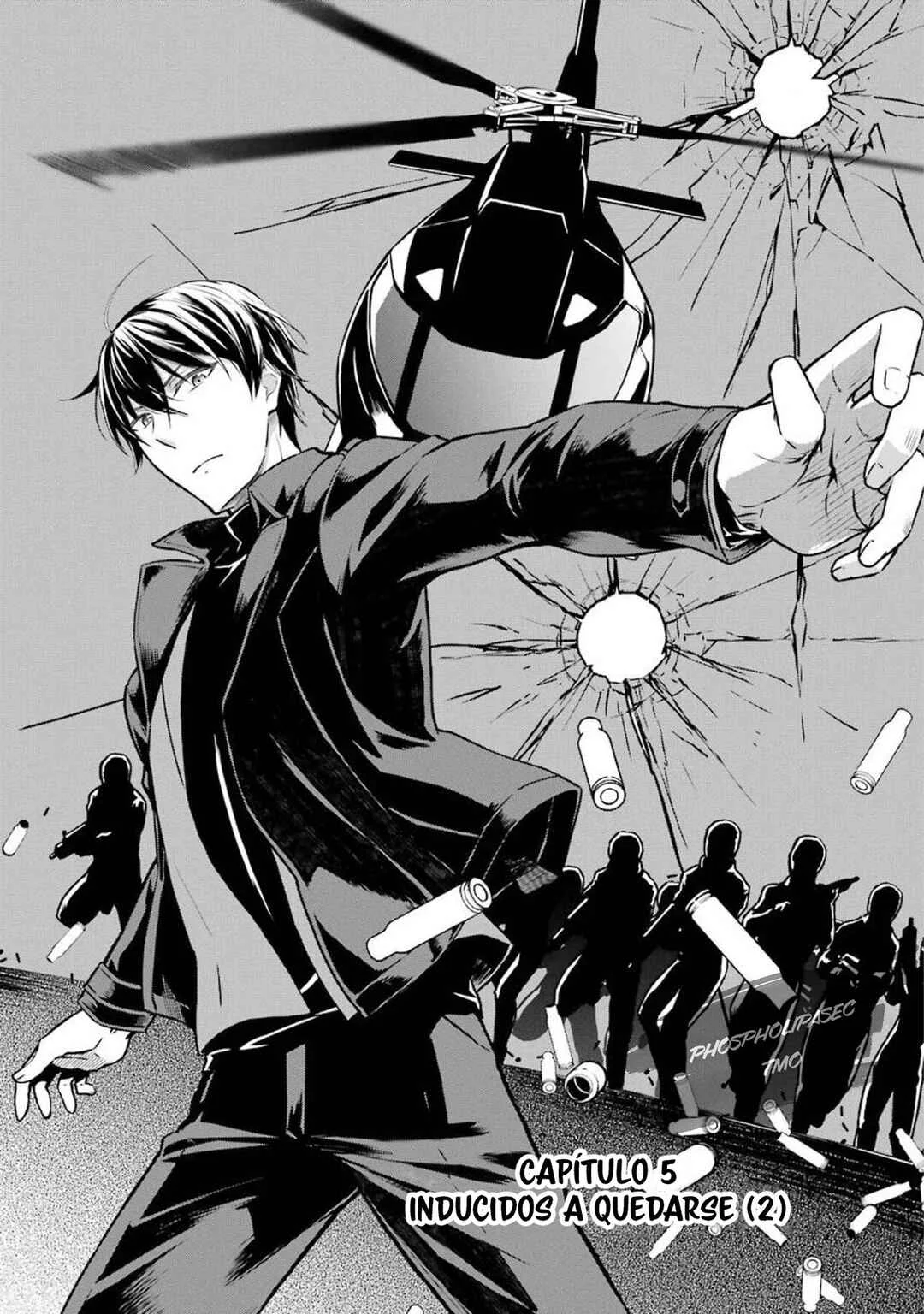 Mahouka Koukou no Rettousei - Yotsuba Keishou-hen Capítulo 5: Inducidos a Quedarse (2) - Page 1
