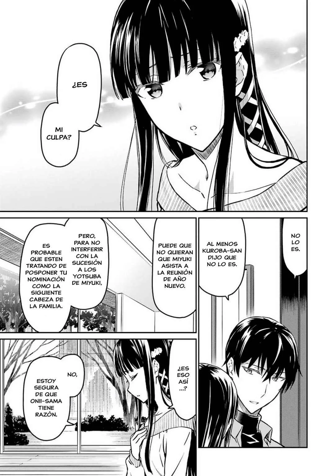 Mahouka Koukou no Rettousei - Yotsuba Keishou-hen Capítulo 5: Inducidos a Quedarse (2) - Page 5