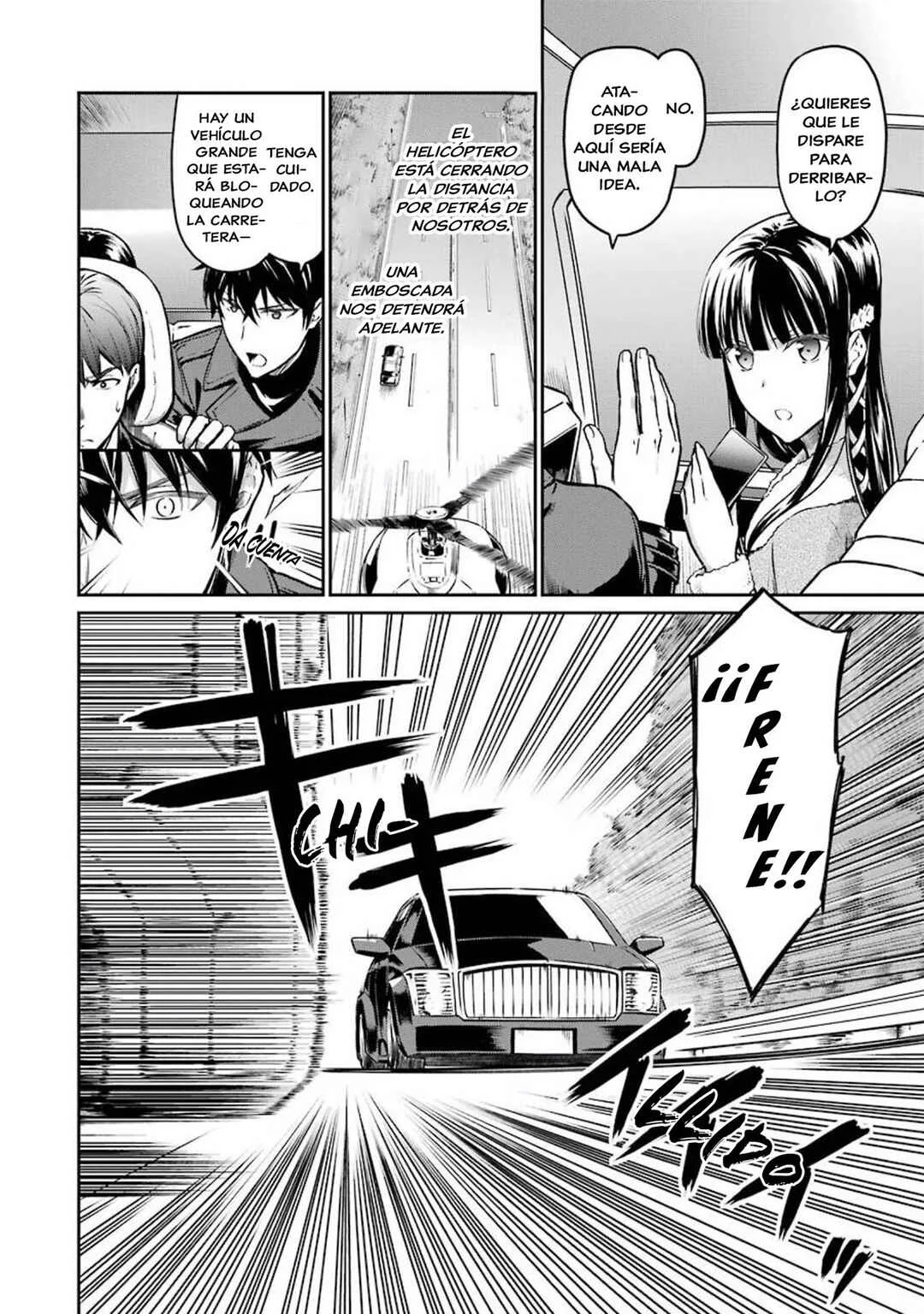 Mahouka Koukou no Rettousei - Yotsuba Keishou-hen Capítulo 5: Inducidos a Quedarse (2) - Page 10