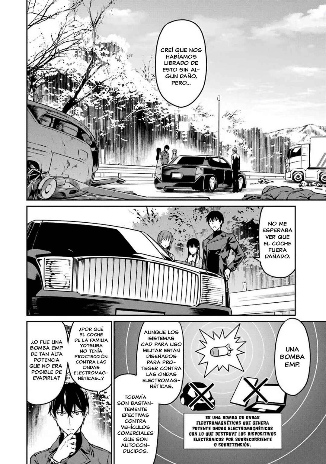 Mahouka Koukou no Rettousei - Yotsuba Keishou-hen Capítulo 5: Inducidos a Quedarse (2) - Page 16