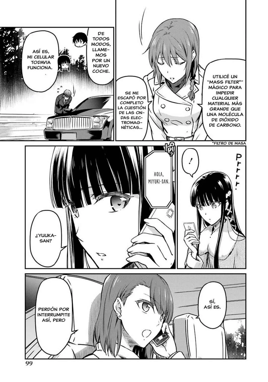 Mahouka Koukou no Rettousei - Yotsuba Keishou-hen Capítulo 5: Inducidos a Quedarse (2) - Page 17
