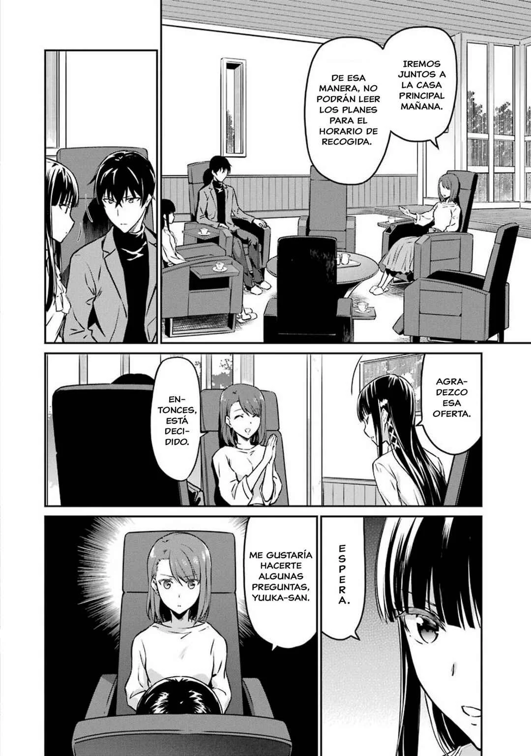 Mahouka Koukou no Rettousei - Yotsuba Keishou-hen Capítulo 5: Inducidos a Quedarse (2) - Page 22