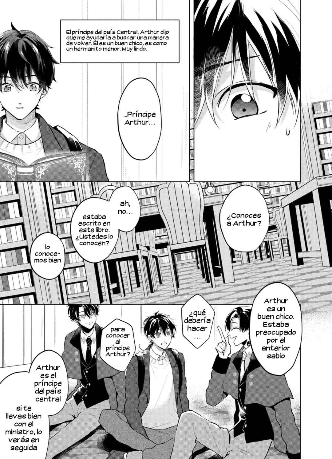 Mahoutsukai no Yakusoku Capítulo 4 - Page 7