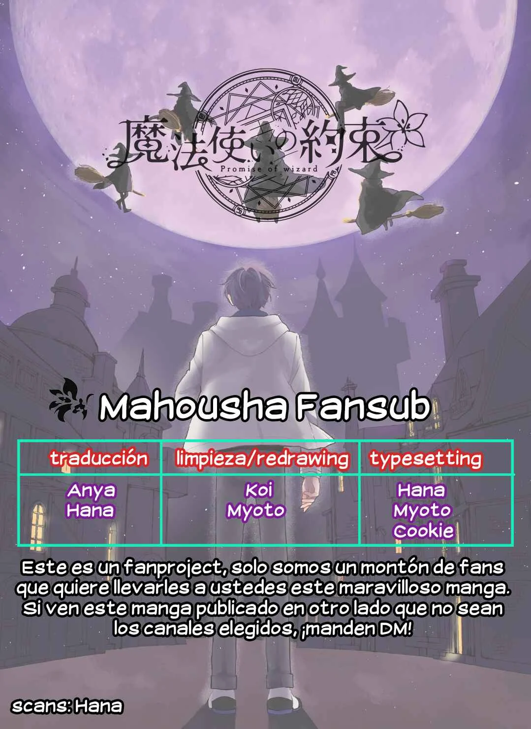 Mahoutsukai no Yakusoku Capítulo 5 - Page 1