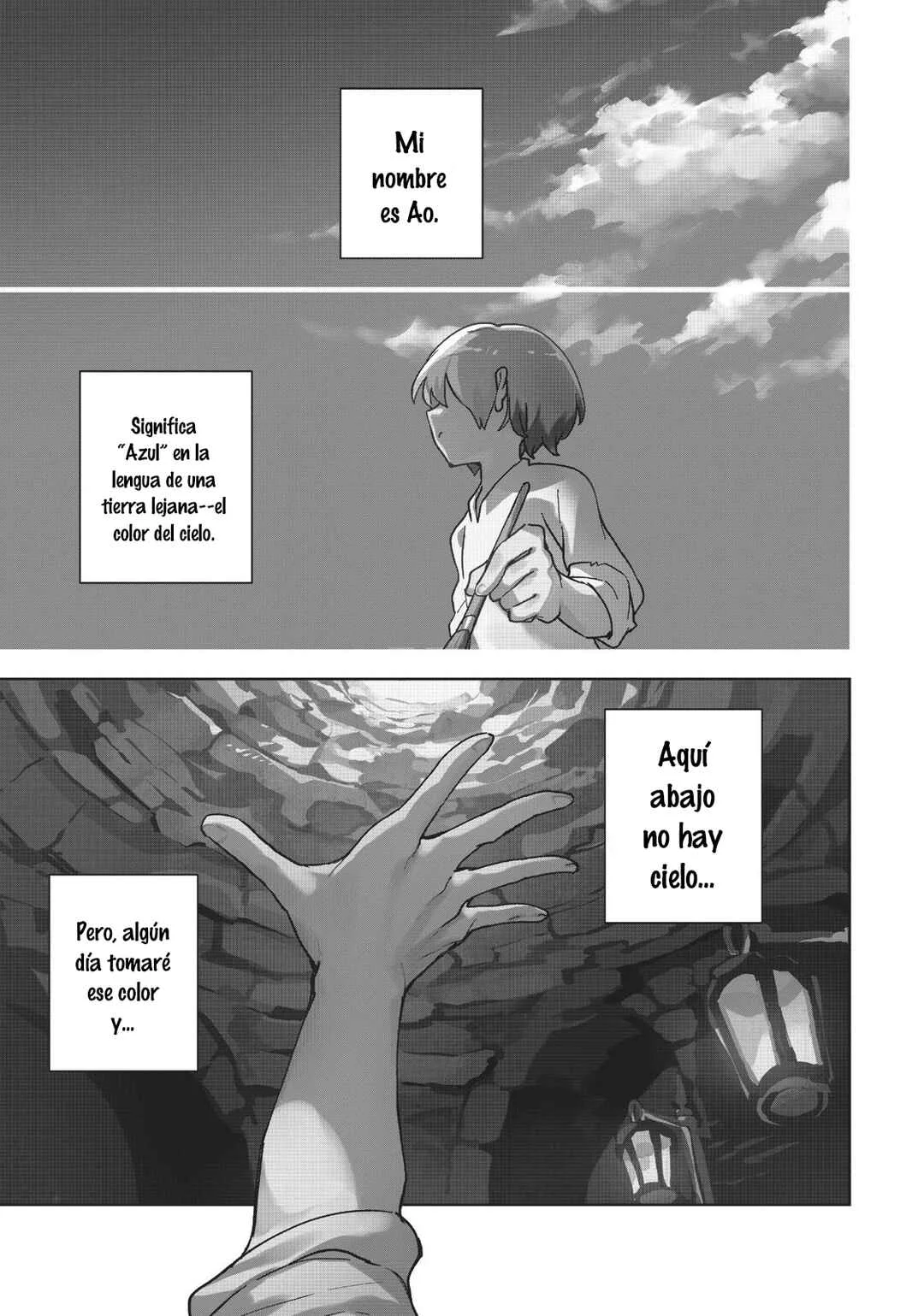 Mahoutsukai no Yome Shihen.108 - Majutsushi no Ao Capítulo 1 - Page 5