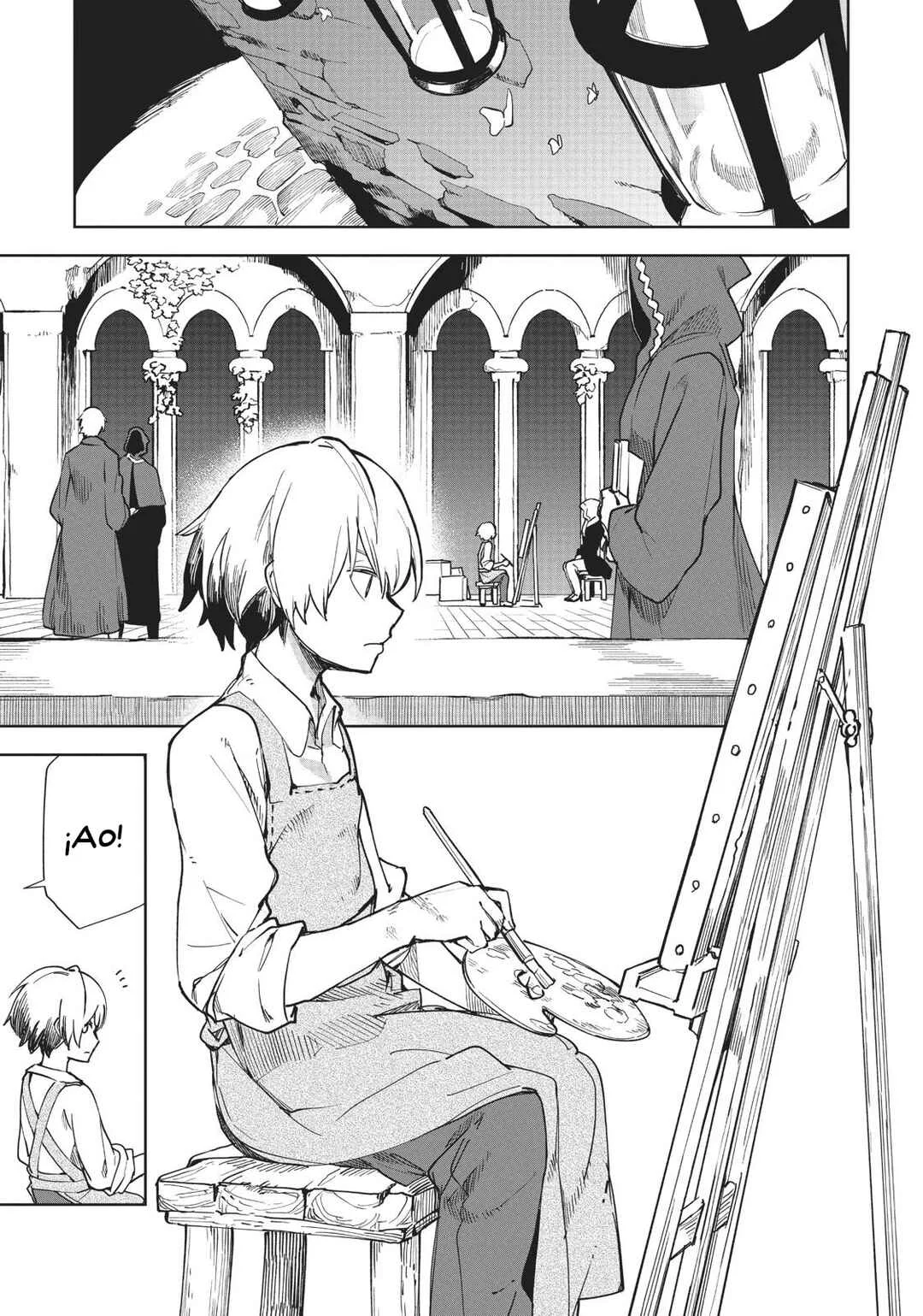 Mahoutsukai no Yome Shihen.108 - Majutsushi no Ao Capítulo 1 - Page 8
