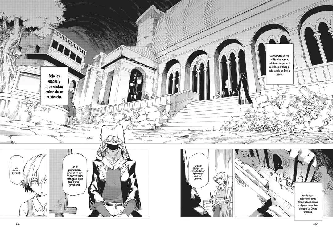 Mahoutsukai no Yome Shihen.108 - Majutsushi no Ao Capítulo 1 - Page 11