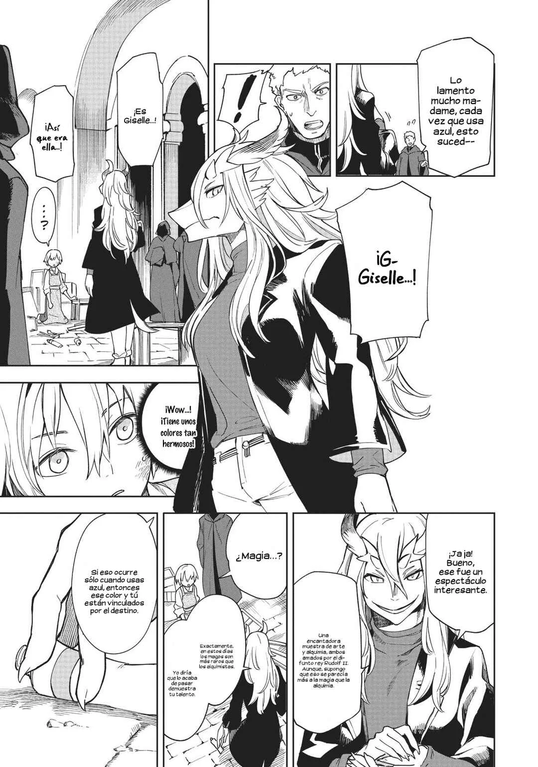 Mahoutsukai no Yome Shihen.108 - Majutsushi no Ao Capítulo 1 - Page 15