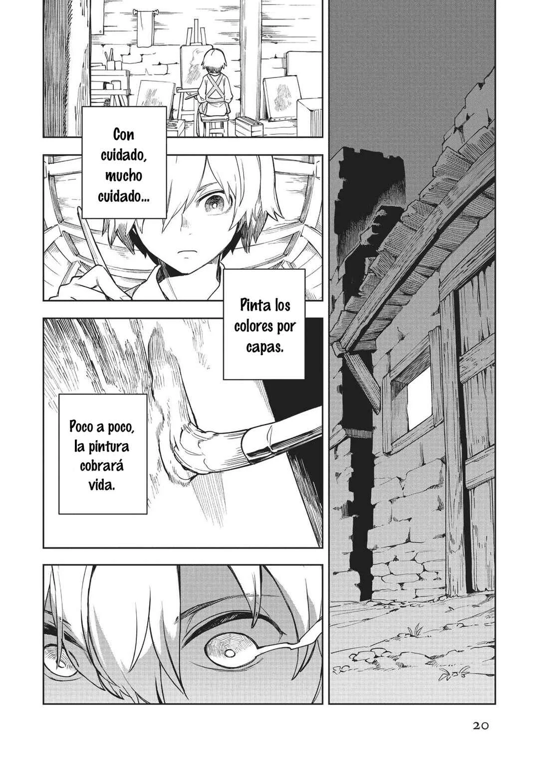 Mahoutsukai no Yome Shihen.108 - Majutsushi no Ao Capítulo 1 - Page 20