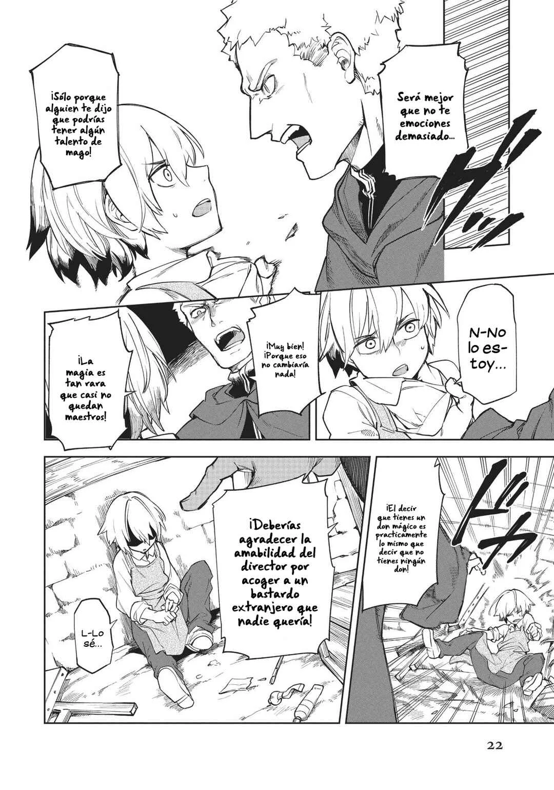 Mahoutsukai no Yome Shihen.108 - Majutsushi no Ao Capítulo 1 - Page 22