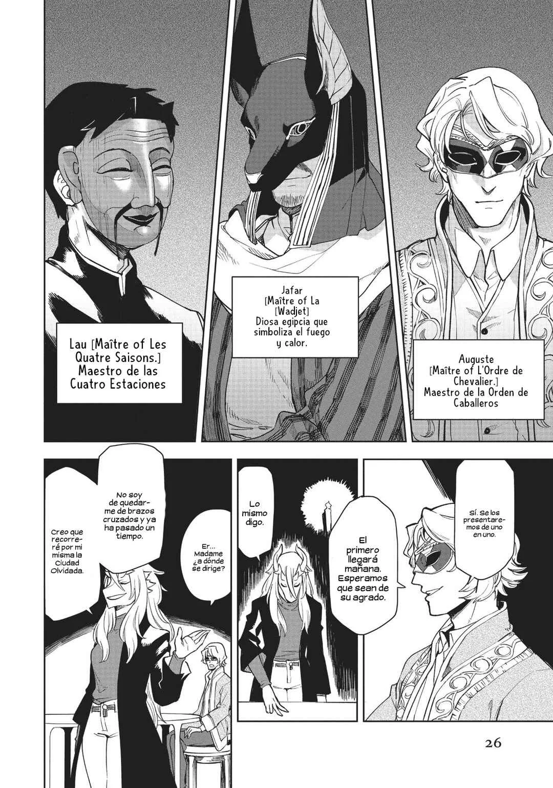 Mahoutsukai no Yome Shihen.108 - Majutsushi no Ao Capítulo 1 - Page 26