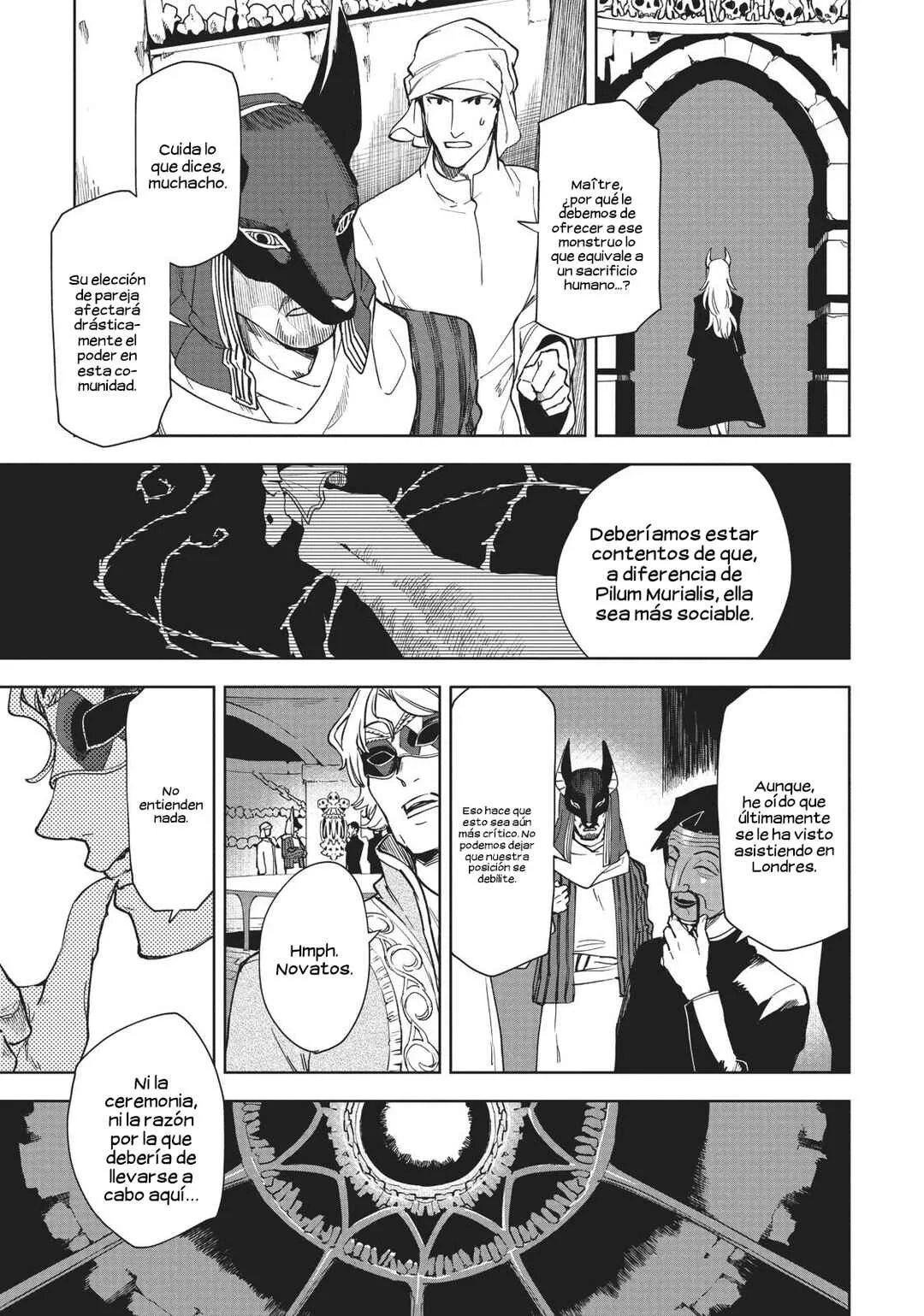 Mahoutsukai no Yome Shihen.108 - Majutsushi no Ao Capítulo 1 - Page 27
