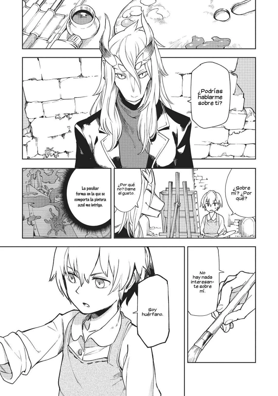 Mahoutsukai no Yome Shihen.108 - Majutsushi no Ao Capítulo 1 - Page 31