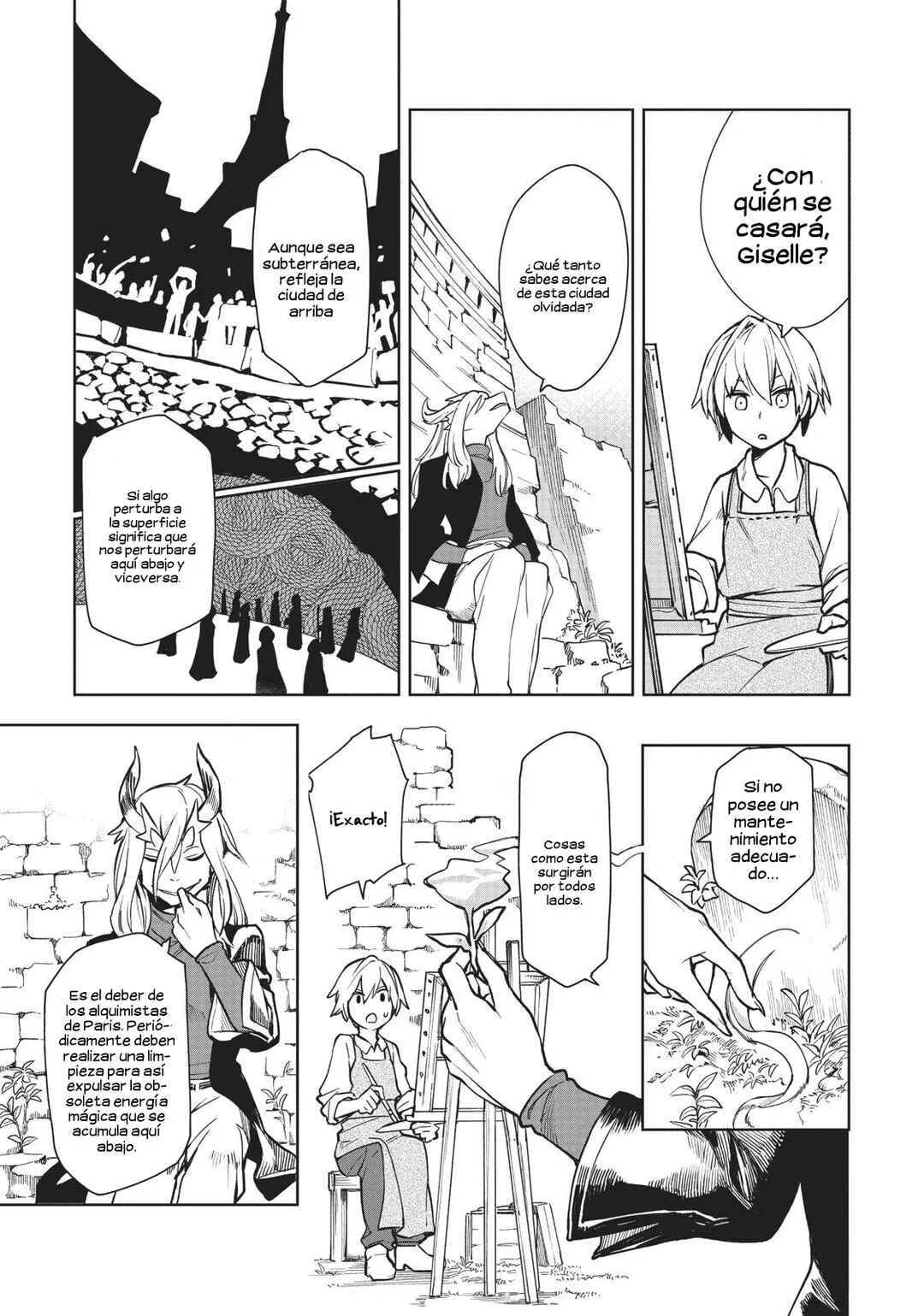 Mahoutsukai no Yome Shihen.108 - Majutsushi no Ao Capítulo 1 - Page 33