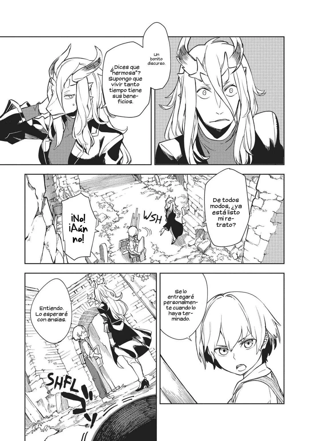 Mahoutsukai no Yome Shihen.108 - Majutsushi no Ao Capítulo 1 - Page 37