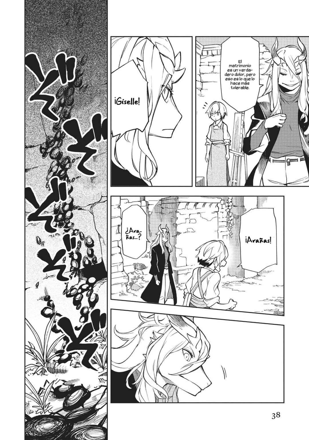 Mahoutsukai no Yome Shihen.108 - Majutsushi no Ao Capítulo 1 - Page 38