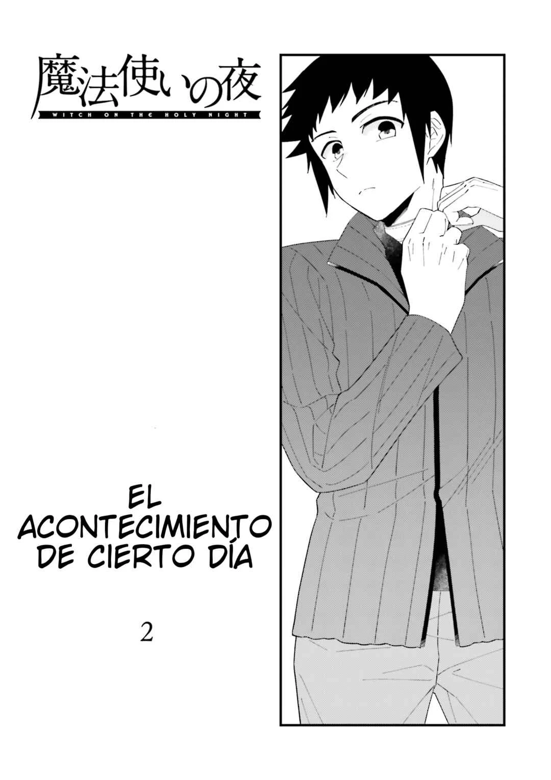 Mahoutsukai no Yoru Capítulo 2: El acontecimiento de cierto día  - Page 1
