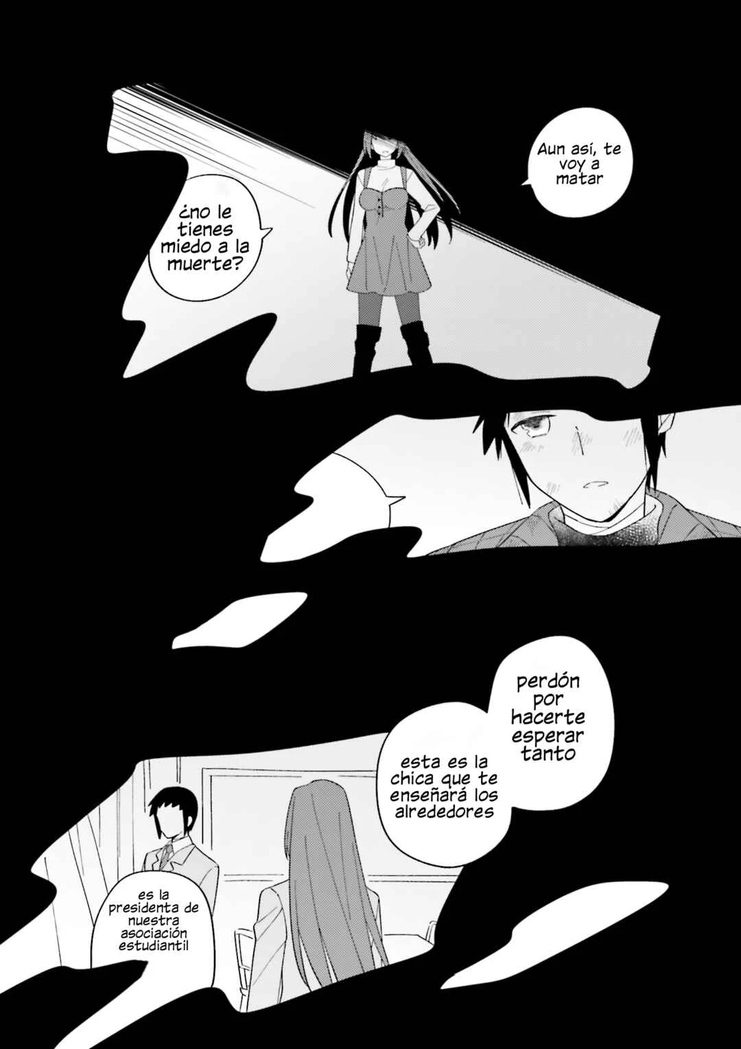 Mahoutsukai no Yoru Capítulo 2: El acontecimiento de cierto día  - Page 4