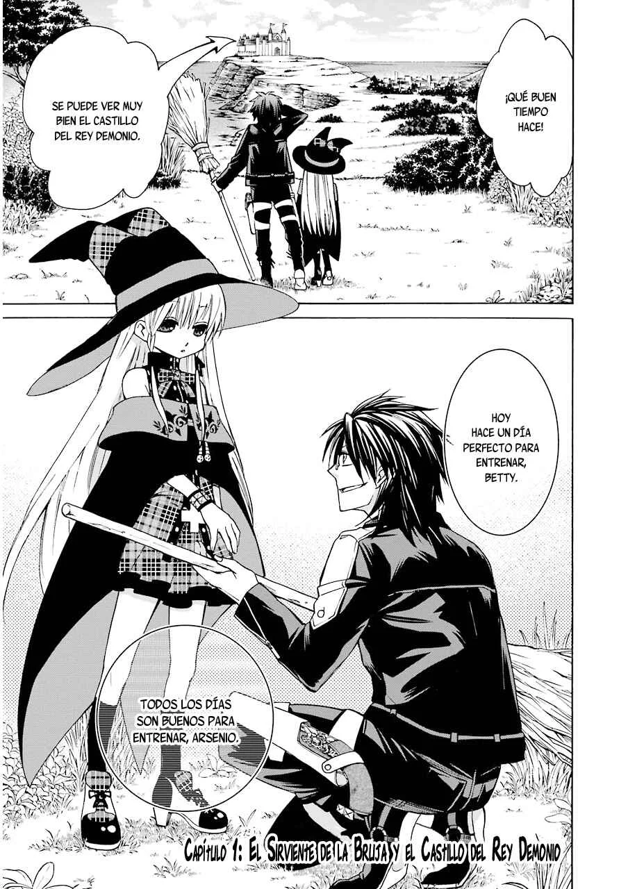 Majo no Geboku to Maou no Tsuno Capítulo 1: El sirviente de la bruja y el castillo del rey demonio - Page 8