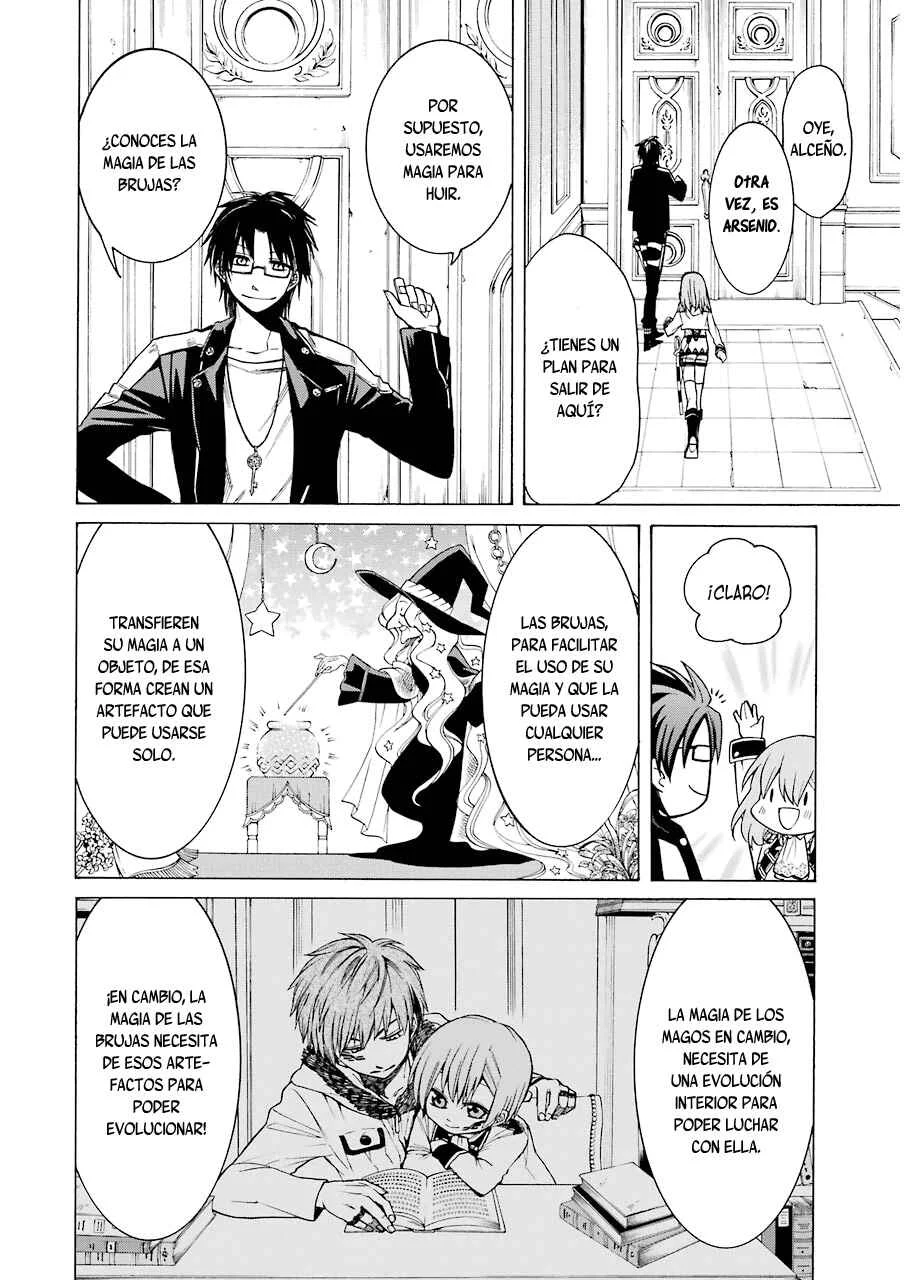 Majo no Geboku to Maou no Tsuno Capítulo 2: El sirviente de la bruja y el más fuerte de los siervos - Page 5