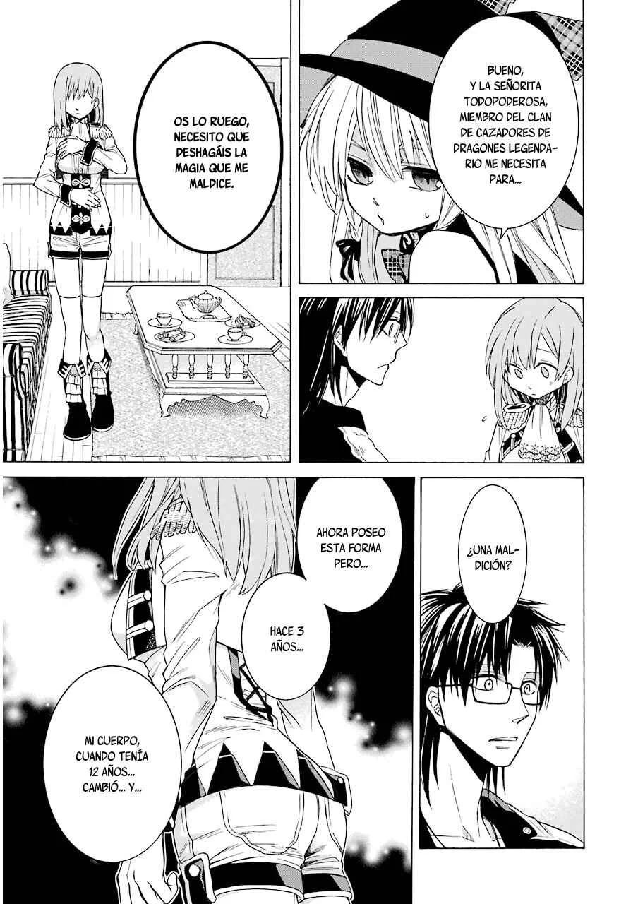 Majo no Geboku to Maou no Tsuno Capítulo 2: El sirviente de la bruja y el más fuerte de los siervos - Page 16