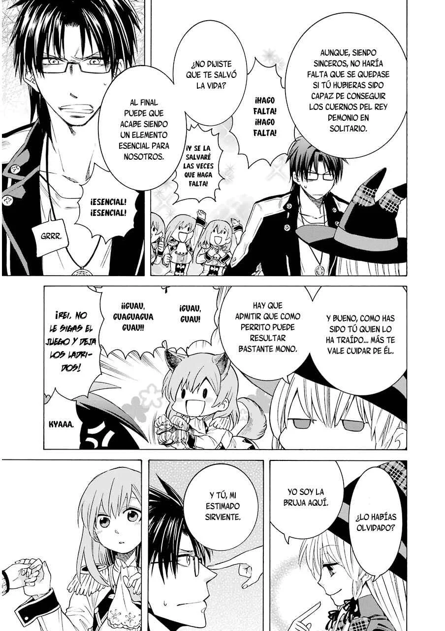 Majo no Geboku to Maou no Tsuno Capítulo 2: El sirviente de la bruja y el más fuerte de los siervos - Page 22
