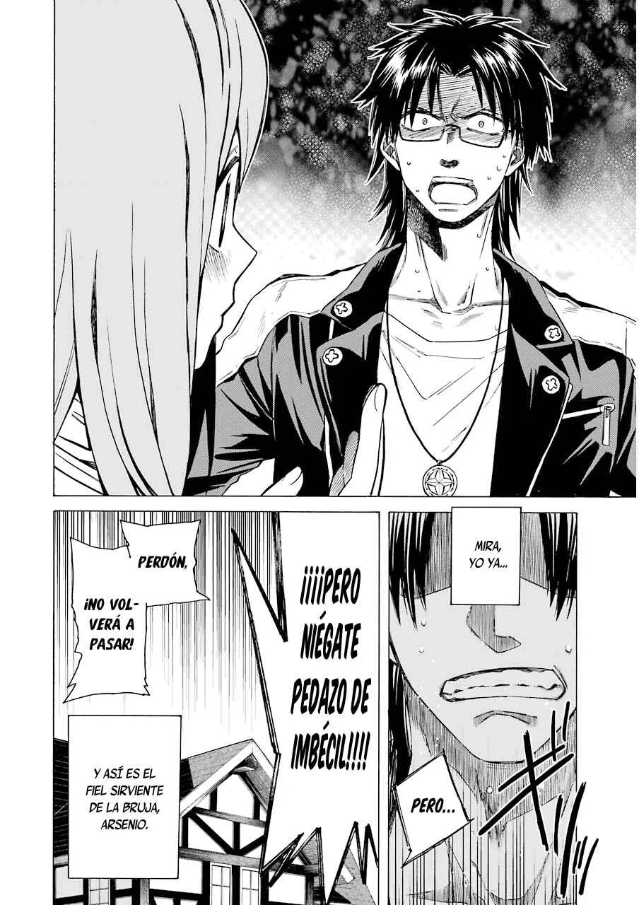 Majo no Geboku to Maou no Tsuno Capítulo 2: El sirviente de la bruja y el más fuerte de los siervos - Page 37