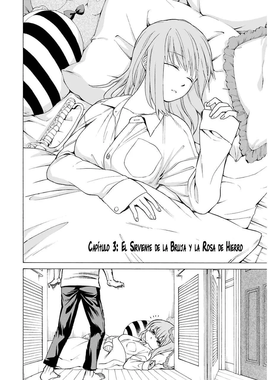Majo no Geboku to Maou no Tsuno Capítulo 3: El sirviente de la bruja y la rosa de hierro - Page 3
