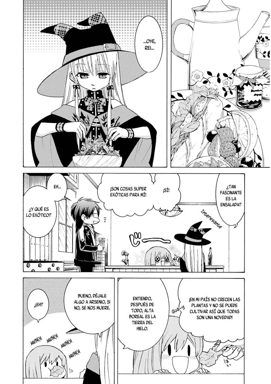 Majo no Geboku to Maou no Tsuno Capítulo 3: El sirviente de la bruja y la rosa de hierro - Page 5