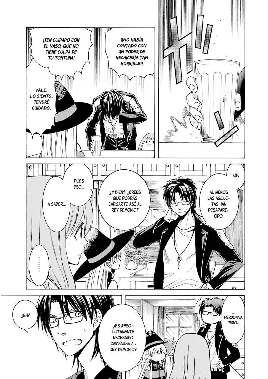 Majo no Geboku to Maou no Tsuno Capítulo 3: El sirviente de la bruja y la rosa de hierro - Page 8