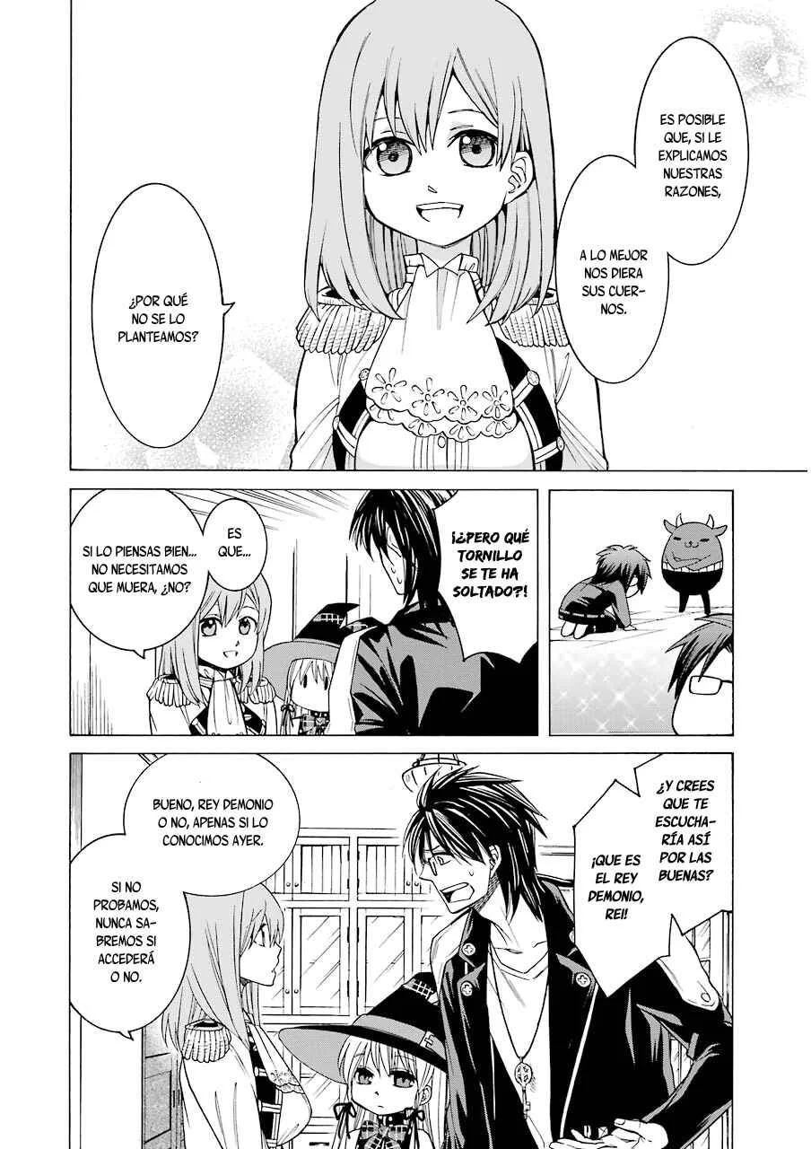 Majo no Geboku to Maou no Tsuno Capítulo 3: El sirviente de la bruja y la rosa de hierro - Page 9