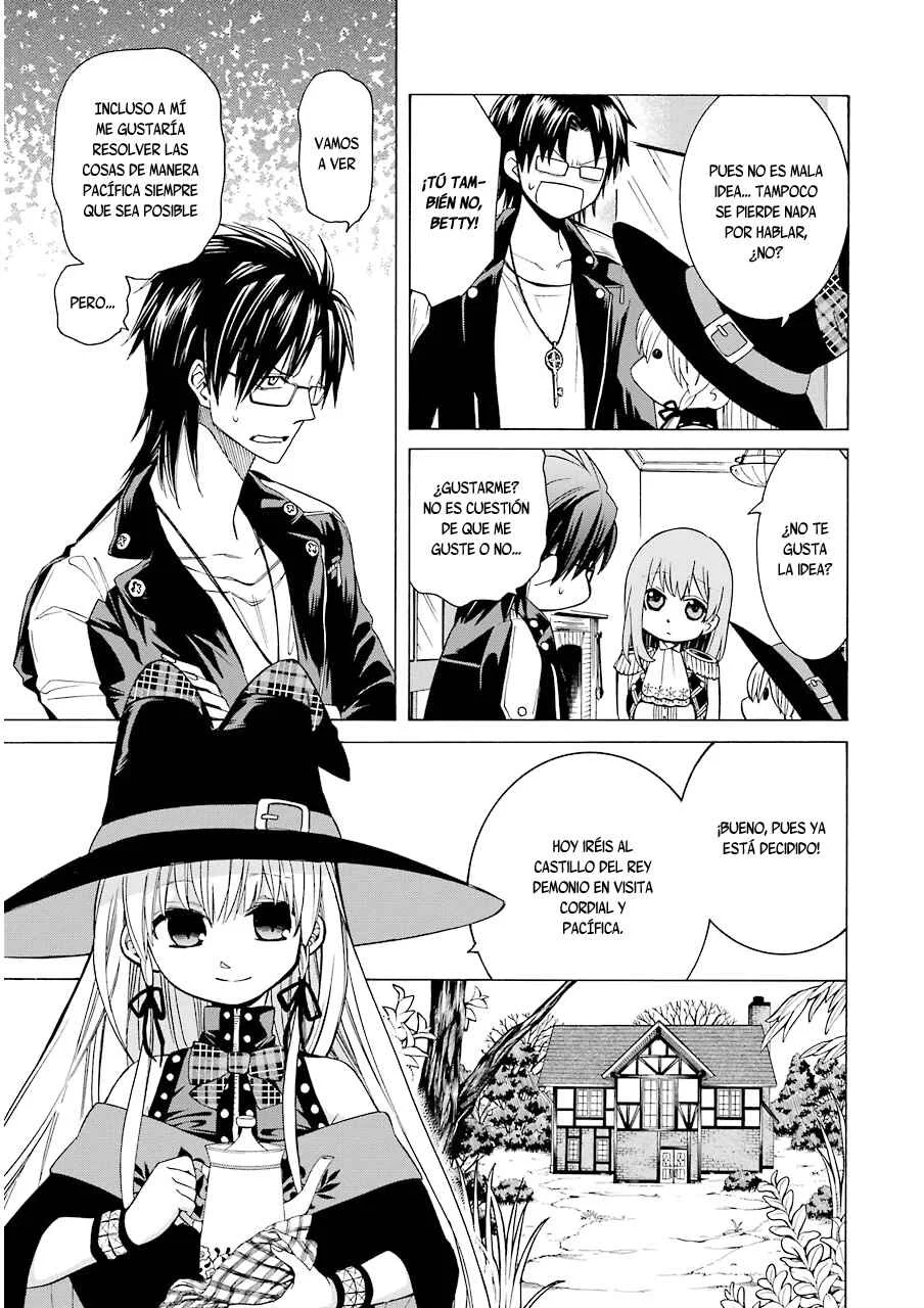 Majo no Geboku to Maou no Tsuno Capítulo 3: El sirviente de la bruja y la rosa de hierro - Page 10