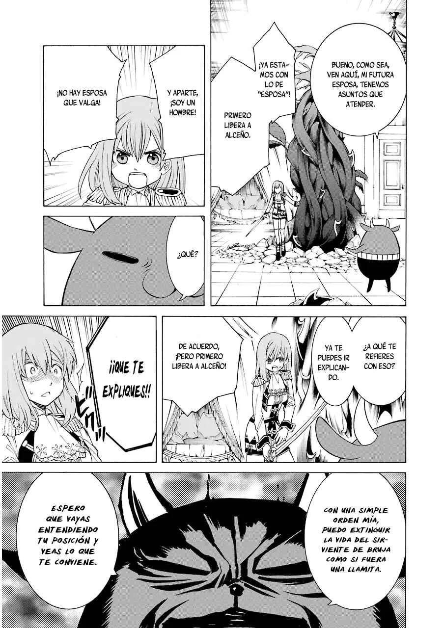 Majo no Geboku to Maou no Tsuno Capítulo 3: El sirviente de la bruja y la rosa de hierro - Page 16