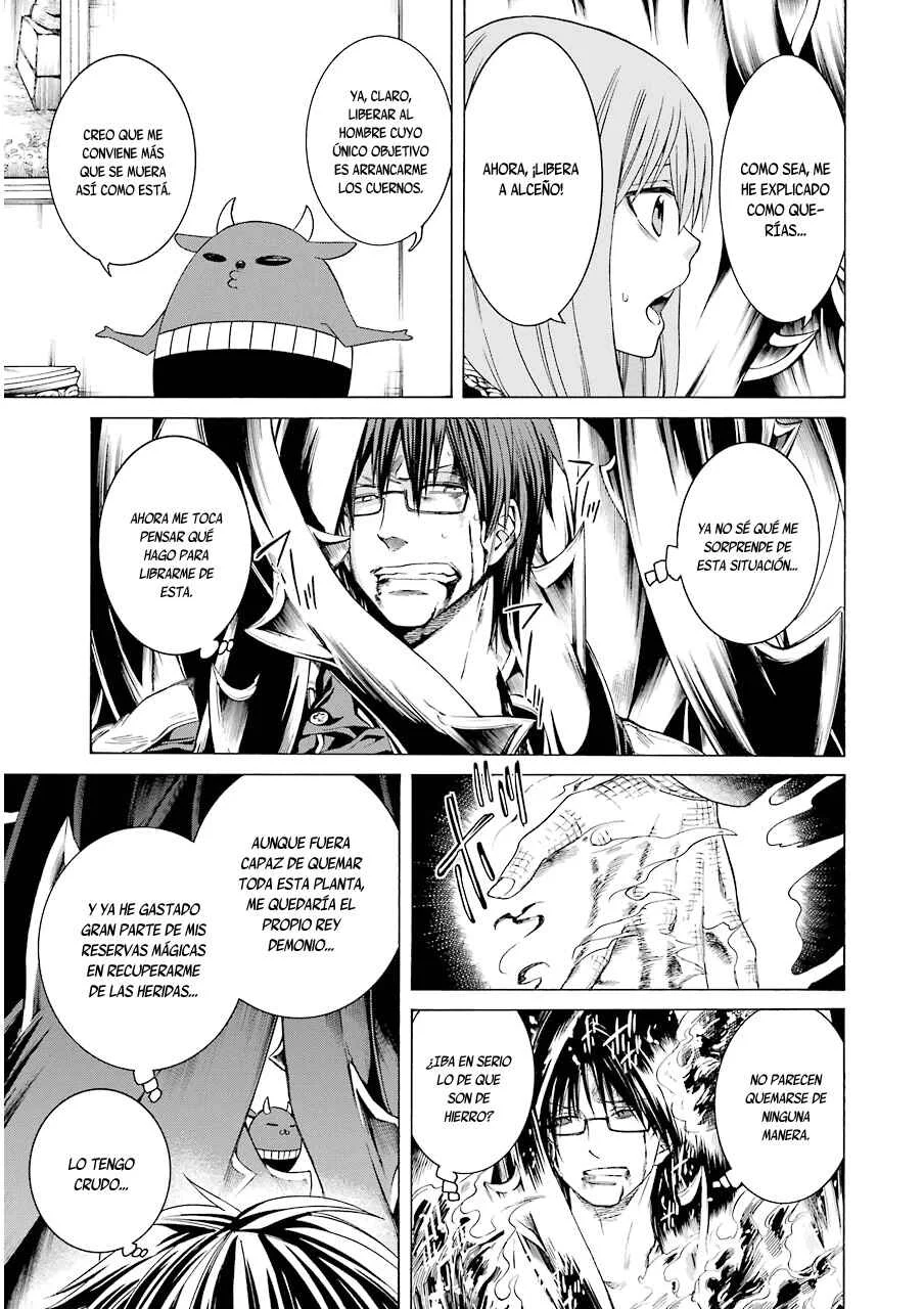 Majo no Geboku to Maou no Tsuno Capítulo 3: El sirviente de la bruja y la rosa de hierro - Page 18