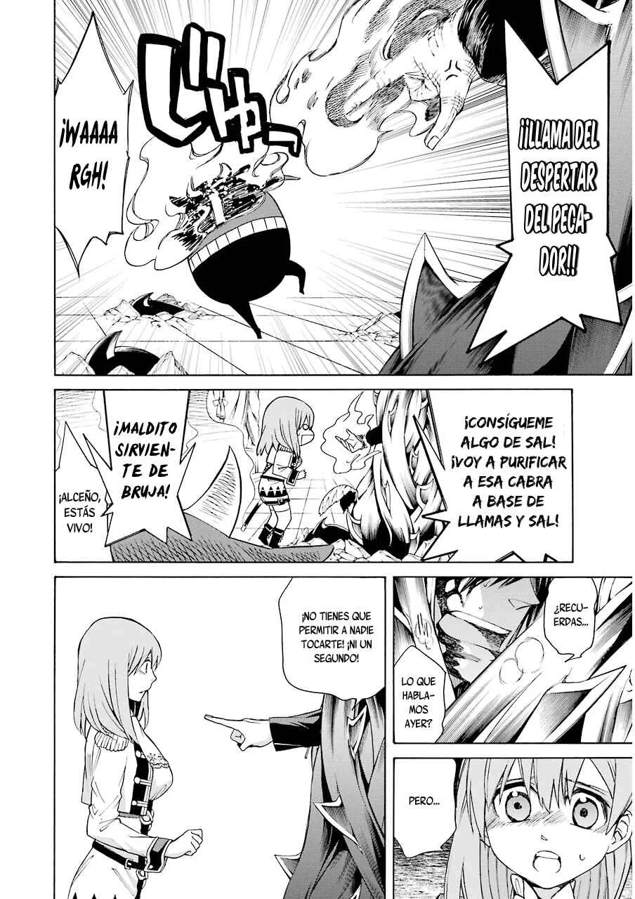 Majo no Geboku to Maou no Tsuno Capítulo 3: El sirviente de la bruja y la rosa de hierro - Page 21