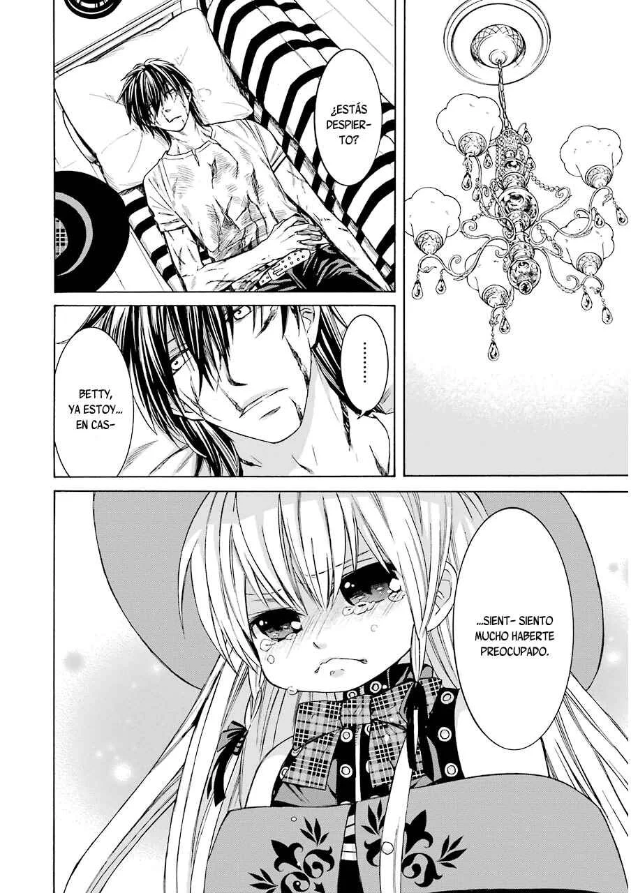Majo no Geboku to Maou no Tsuno Capítulo 3: El sirviente de la bruja y la rosa de hierro - Page 35