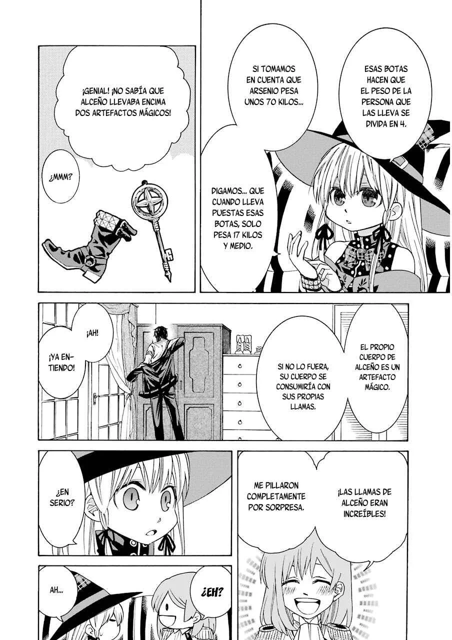 Majo no Geboku to Maou no Tsuno Capítulo 4: El sirviente de la bruja y su rival en el amor - Page 7