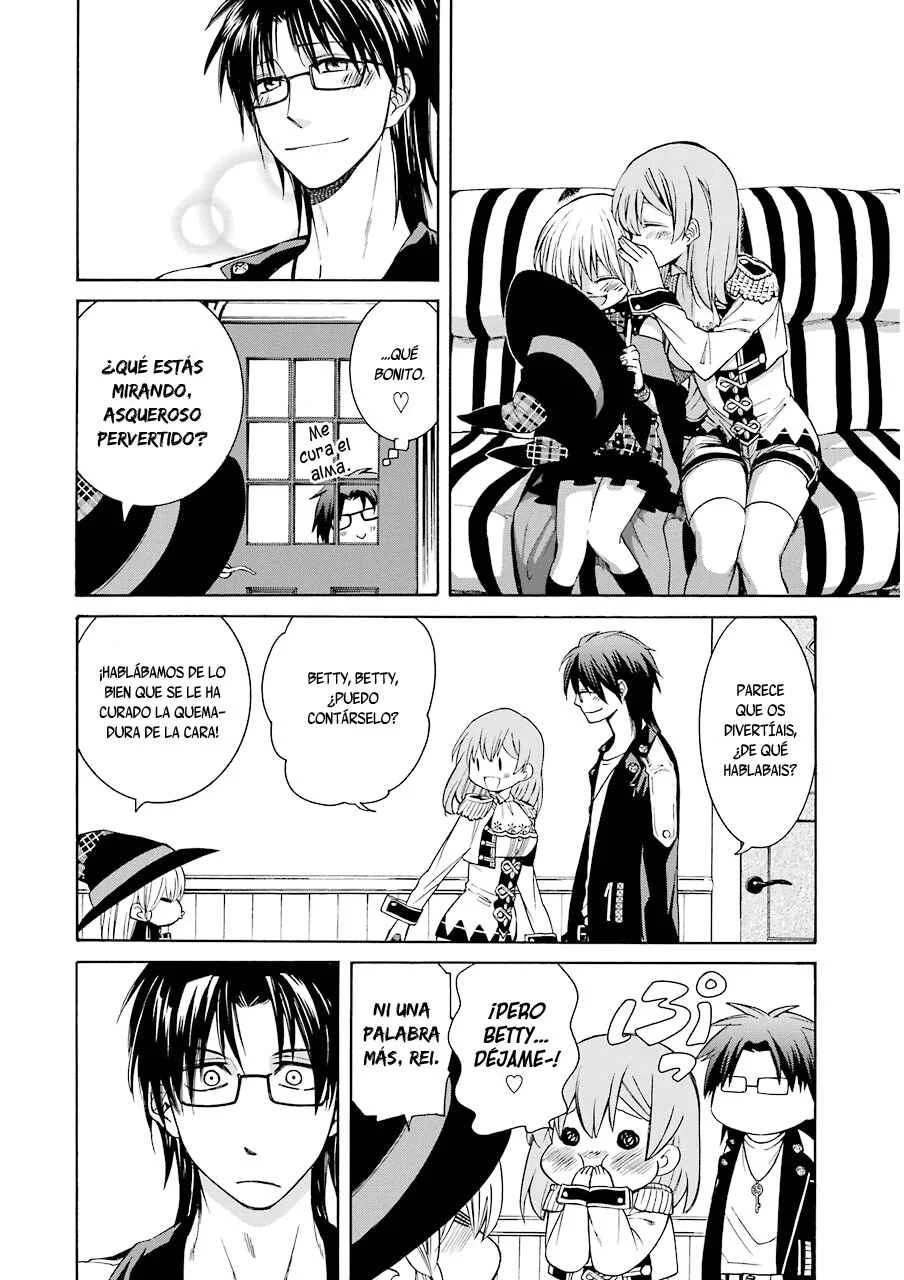 Majo no Geboku to Maou no Tsuno Capítulo 4: El sirviente de la bruja y su rival en el amor - Page 11