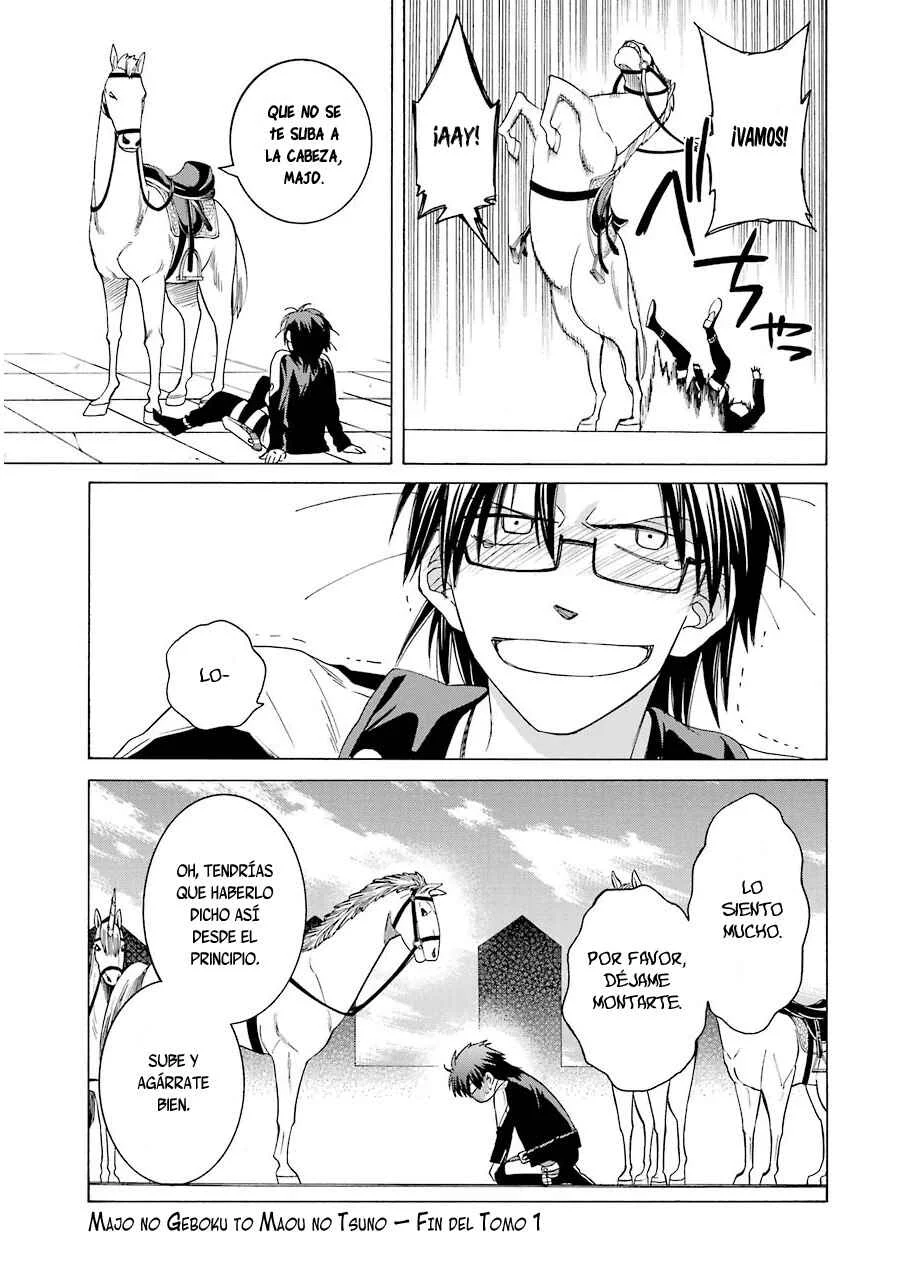 Majo no Geboku to Maou no Tsuno Capítulo 4: El sirviente de la bruja y su rival en el amor - Page 38