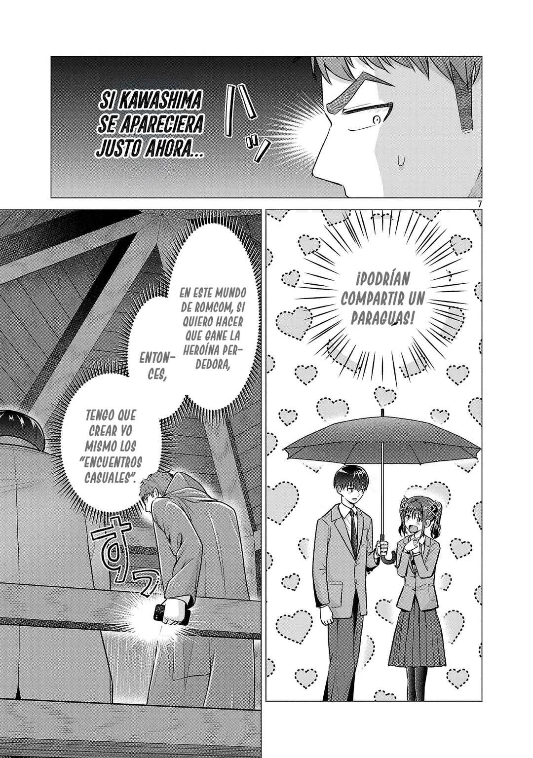 Make Heroine o Katasetai!! Capítulo 3: ¡Quiero que compartan un paraguas! - Page 8