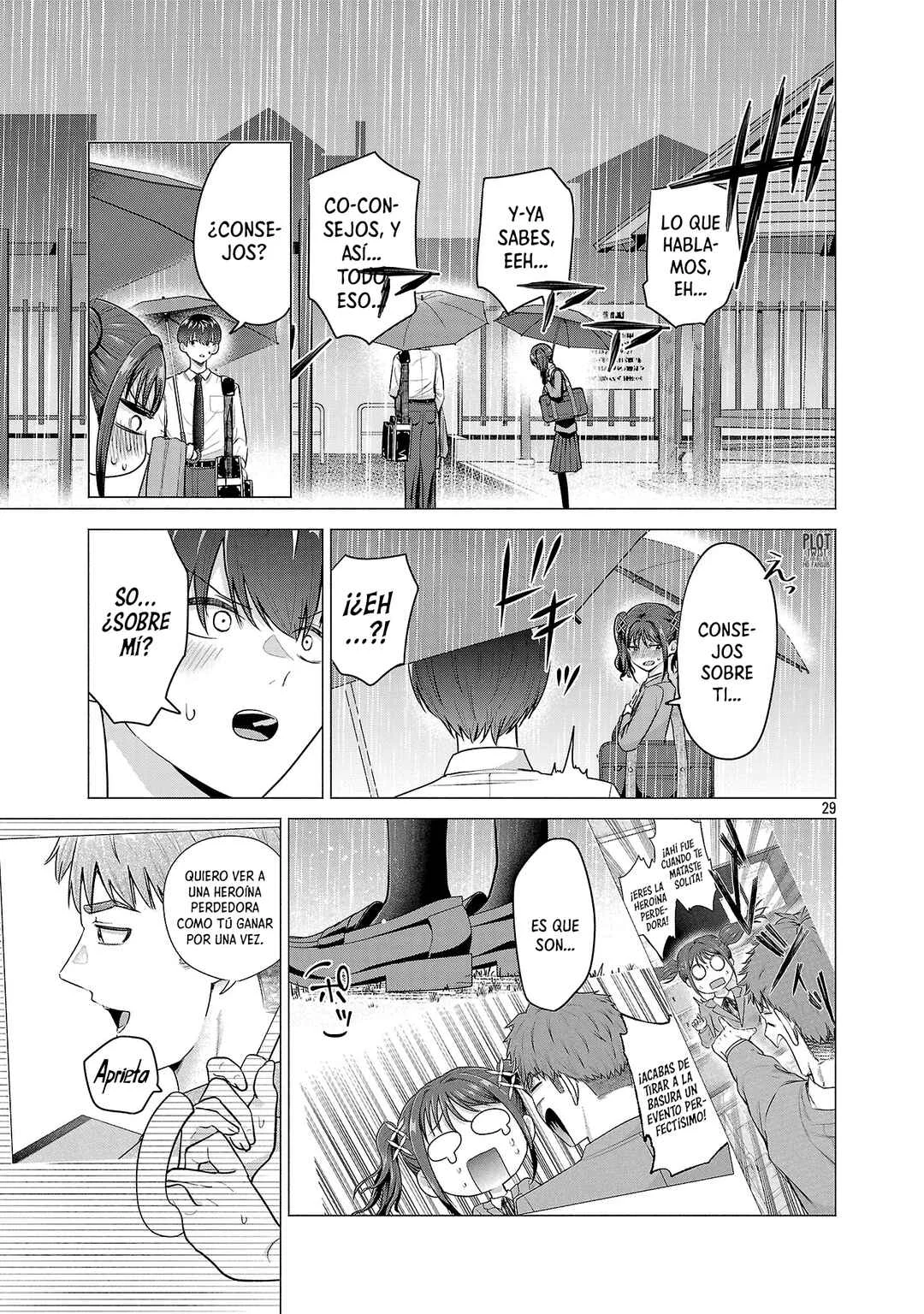 Make Heroine o Katasetai!! Capítulo 3: ¡Quiero que compartan un paraguas! - Page 30