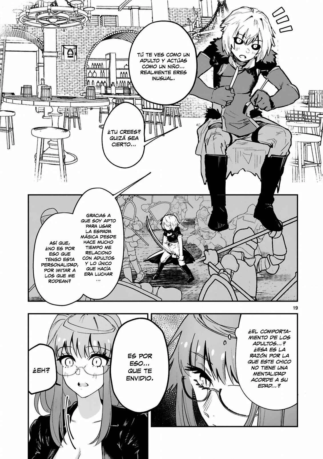 Maken Tsukai no Moto Shounen Hei wa, Moto Teki Kanbu no Onee-san to Issho ni Ikitai Capítulo 2.2 - Page 8
