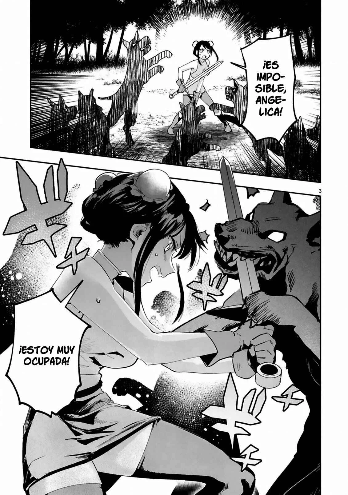 Maken Tsukai no Moto Shounen Hei wa, Moto Teki Kanbu no Onee-san to Issho ni Ikitai Capítulo 3.1 - Page 4