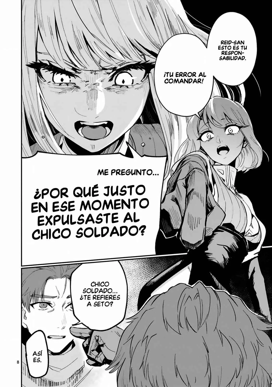 Maken Tsukai no Moto Shounen Hei wa, Moto Teki Kanbu no Onee-san to Issho ni Ikitai Capítulo 3.1 - Page 9
