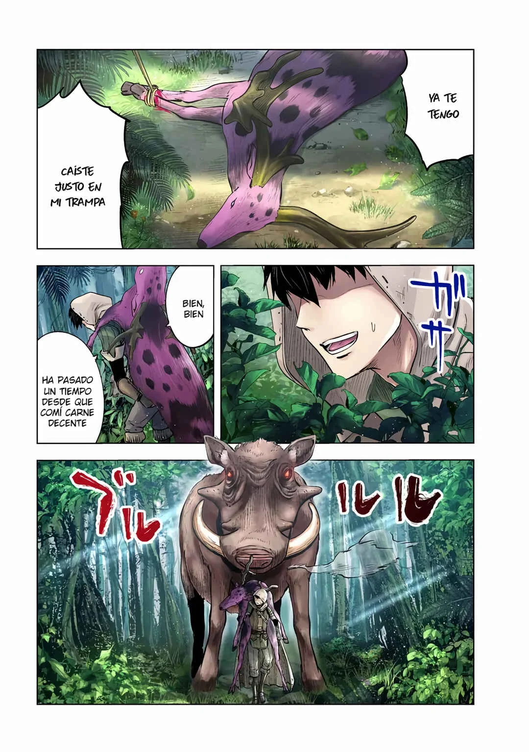 Makyou Seikatsu: Gakeppuchi Boukensha ga Hikikomoru ni wa Hirosugiru Capítulo 1 - Page 1