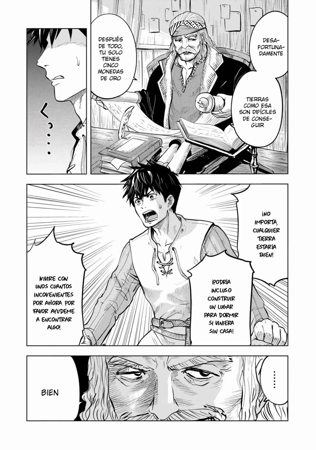 Makyou Seikatsu: Gakeppuchi Boukensha ga Hikikomoru ni wa Hirosugiru Capítulo 1 - Page 4