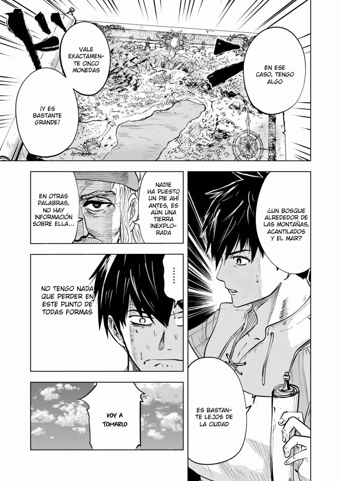 Makyou Seikatsu: Gakeppuchi Boukensha ga Hikikomoru ni wa Hirosugiru Capítulo 1 - Page 5